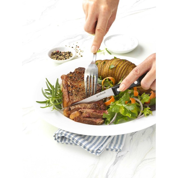 Goodcook Ready 4pc Triple Rivet Steak Knife Set