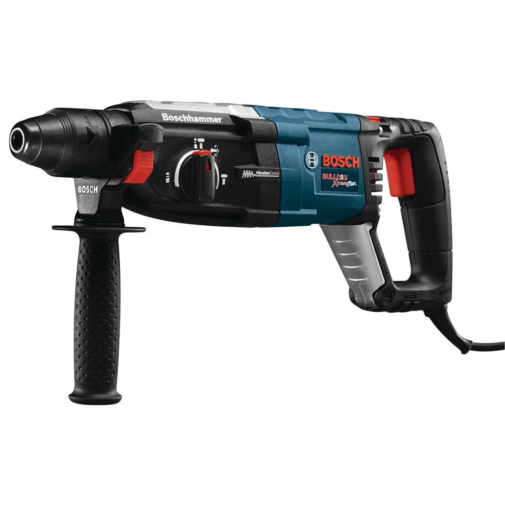 Bosch 8.5 Amp Corded 1-1/8 in. SDS-Plus Variable Speed Concrete/Masonry Rotary Hammer Drill with Carrying Case GBH2-28L