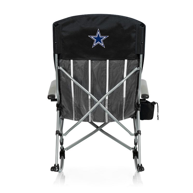 NFL Dallas Cowboys Outdoor Rocking Camping Chair