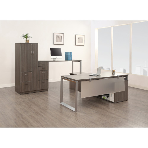 Lorell Relevance Series Desk-height Desk Leg Frame (16204)