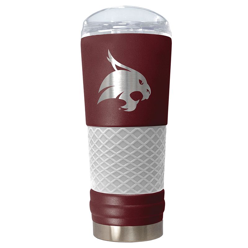 Texas State Bobcats Vacuum Insulated Powder-Coated Tumbler