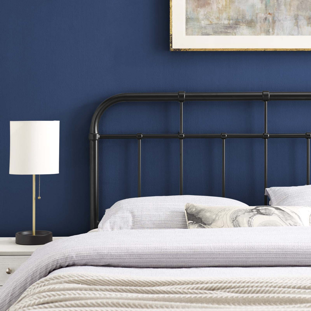 Alessia Twin Metal Headboard   Transitional   Headboards   by Modway  Houzz