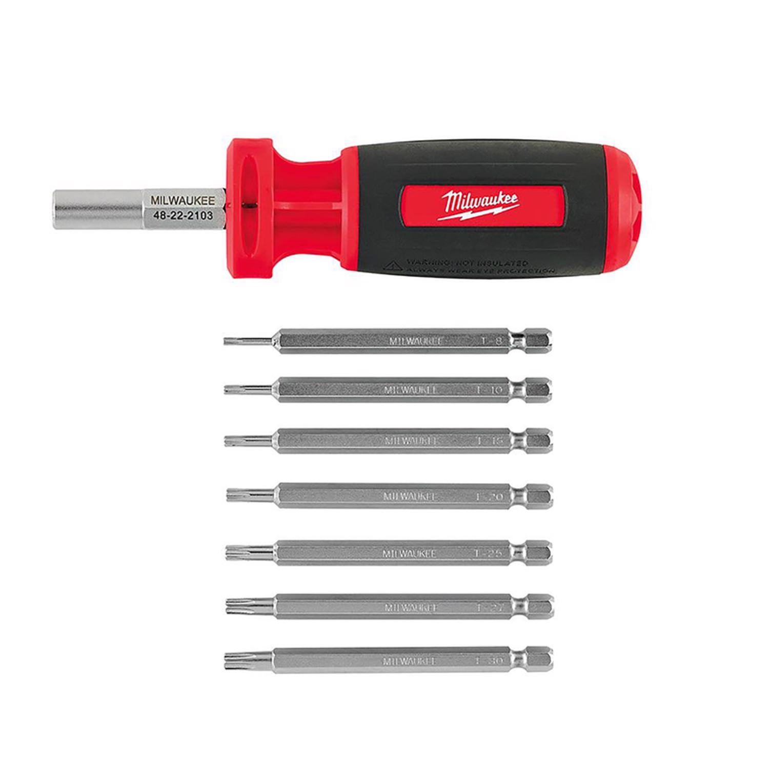 MW Torx 9-in-1 Multi-Bit Screwdriver Set 10 in.