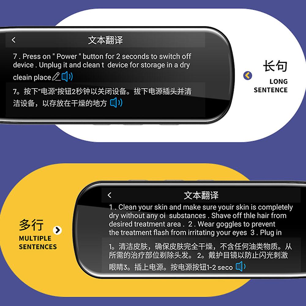 Smart Voice Scan Translator Pen Multifunction Offline Translation Real Time Language Translator Business Travel Abroad