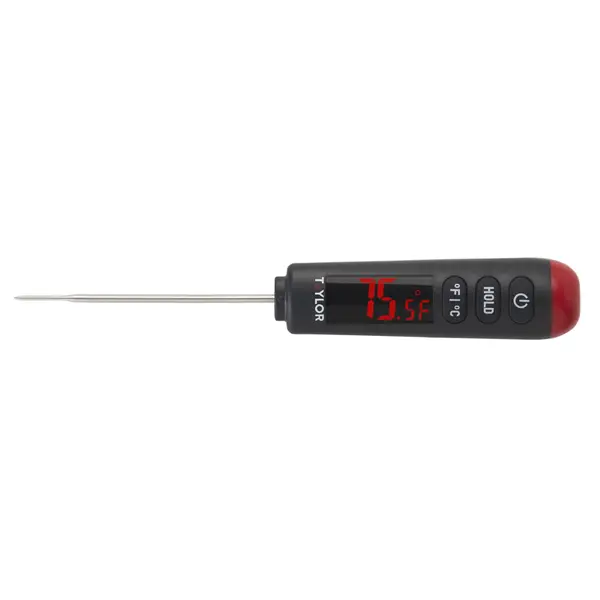 Taylor Precision Products Digital Bright LED Display Instant Read Thermometer