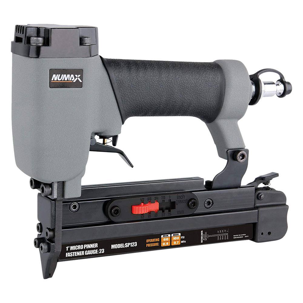 NuMax Pneumatic 23-Gauge 1 in. Micro Pin Nailer SP123