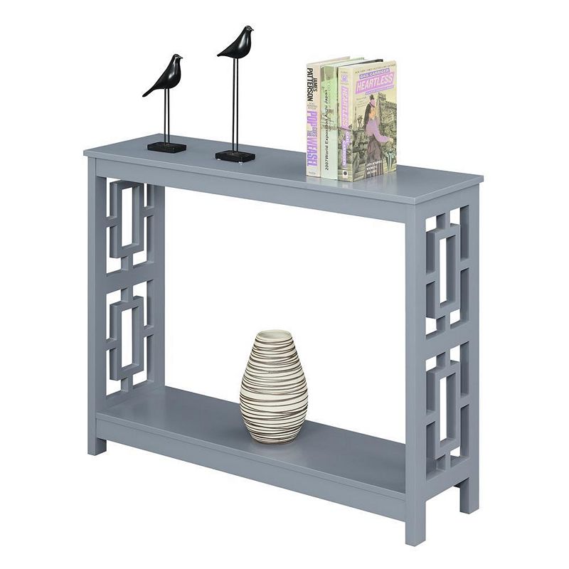 Convenience Concepts Town Square Console Table with Shelf