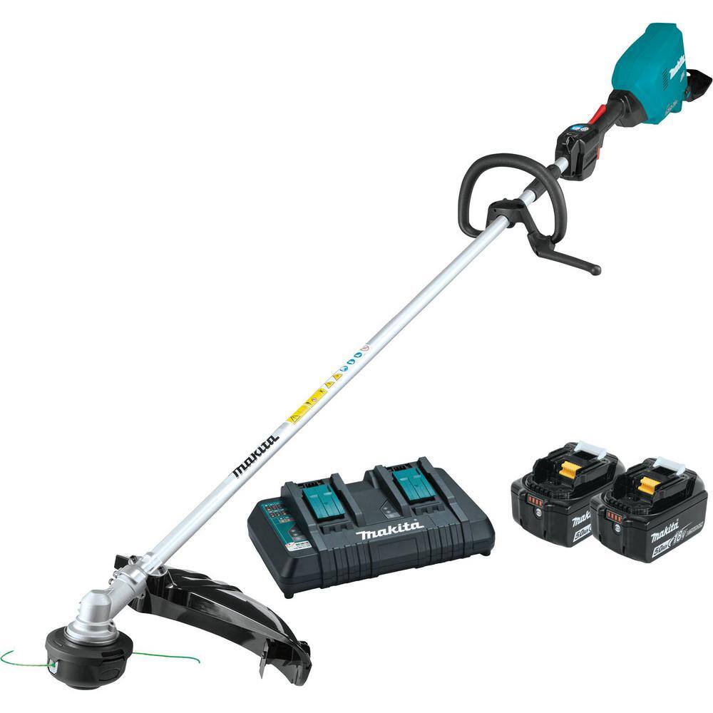 Makita 18V X2 (36V) LXT Lithium-Ion Brushless Cordless String Trimmer Kit (5.0 Ah) XRU17PT