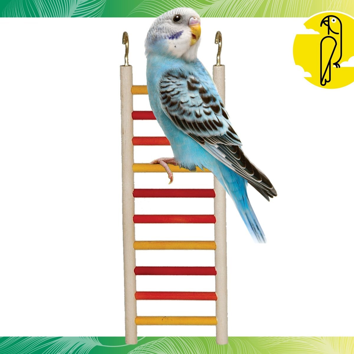 Caitec Featherland Paradise Parakeet Ladder Bird Toy