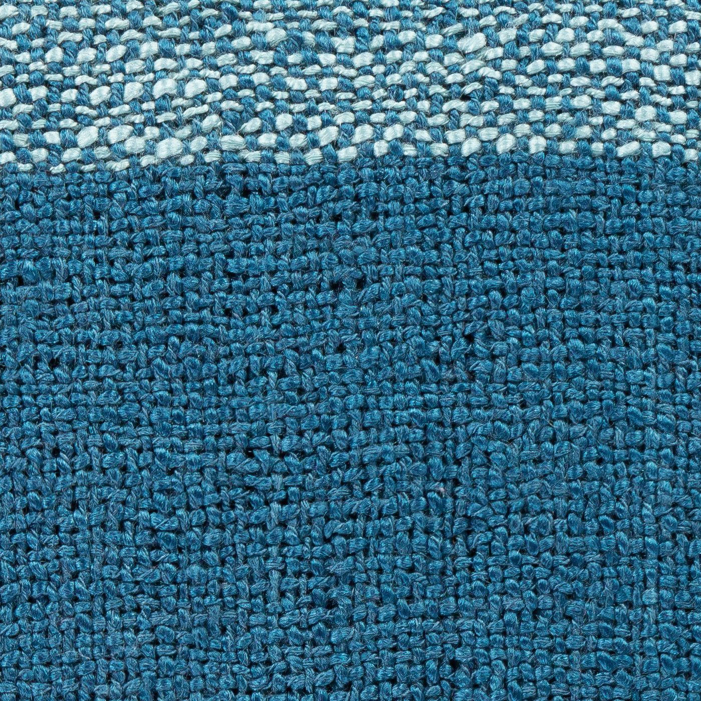 Bufflonne Hand Woven Throw in Bright Blue