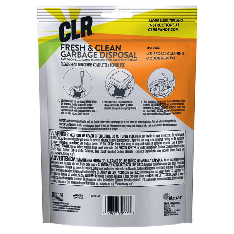 CLR GARBAGE DISPOSAL 5CT