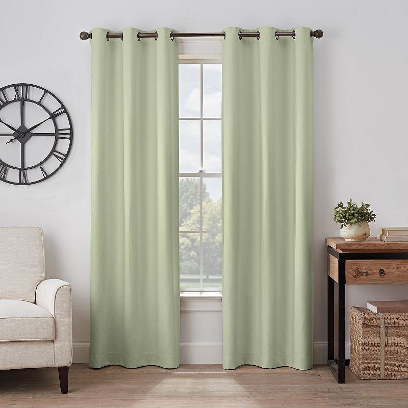 eclipse Gabriella Absolute Zero 100% Blackout 1-Panel Window Curtain