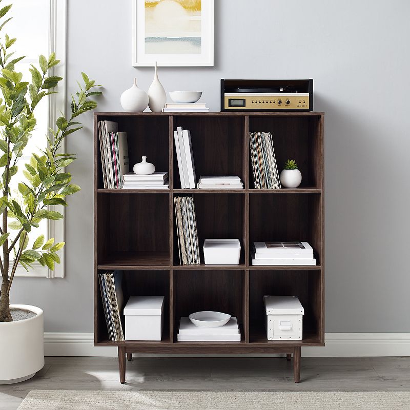 Crosley Liam 9-Cube Bookcase