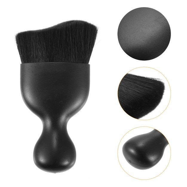 Unique Bargains Car Interior Soft Bristles Detailing Brush Dusting Tool Black 1 Pc