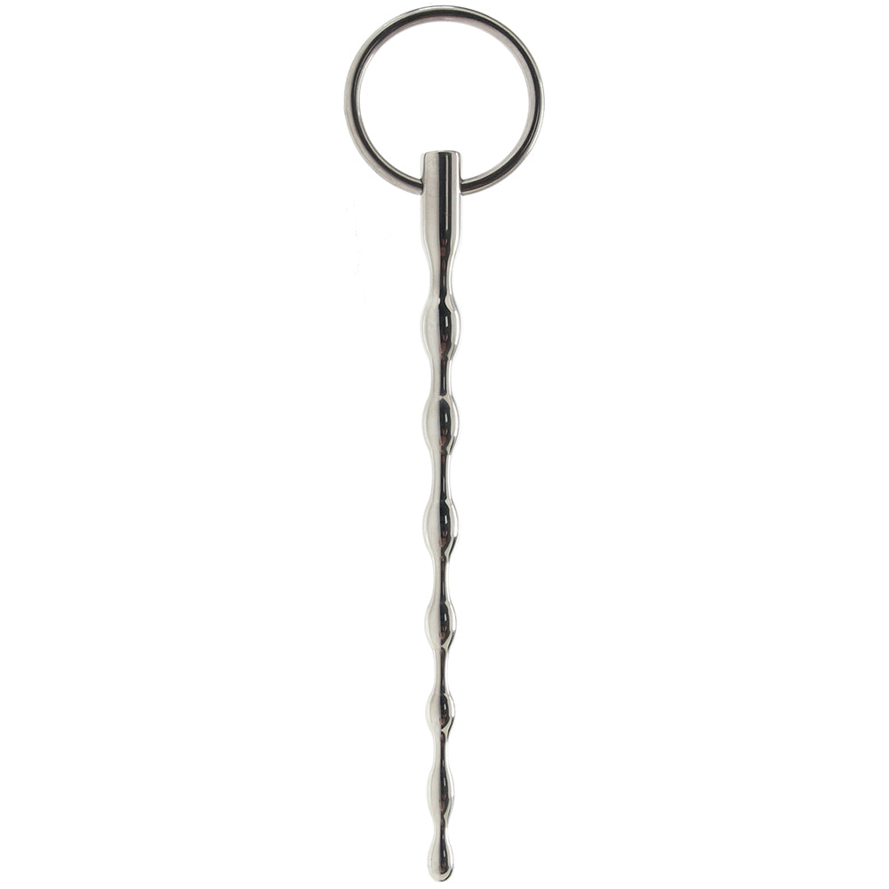 Blueline 4.25 Inch Steel Ribbed Urethral Sound