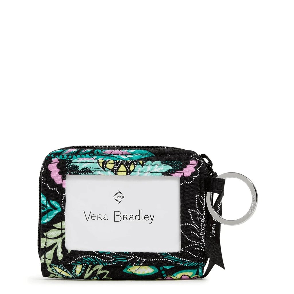 Vera Bradley  RFID Petite Zip-Around Wallet In Island Garden