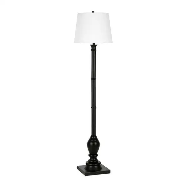 Minnie Farmhouse Blackened Bronze Lamp with Empire Shade