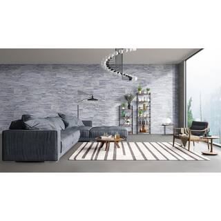 Daltile Yorkview Bluette Crystal 12 in. x 24 in. Glazed Porcelain Floor and Wall Tile (17.1 sq. ft.Case) YK07RCT1224PLHD