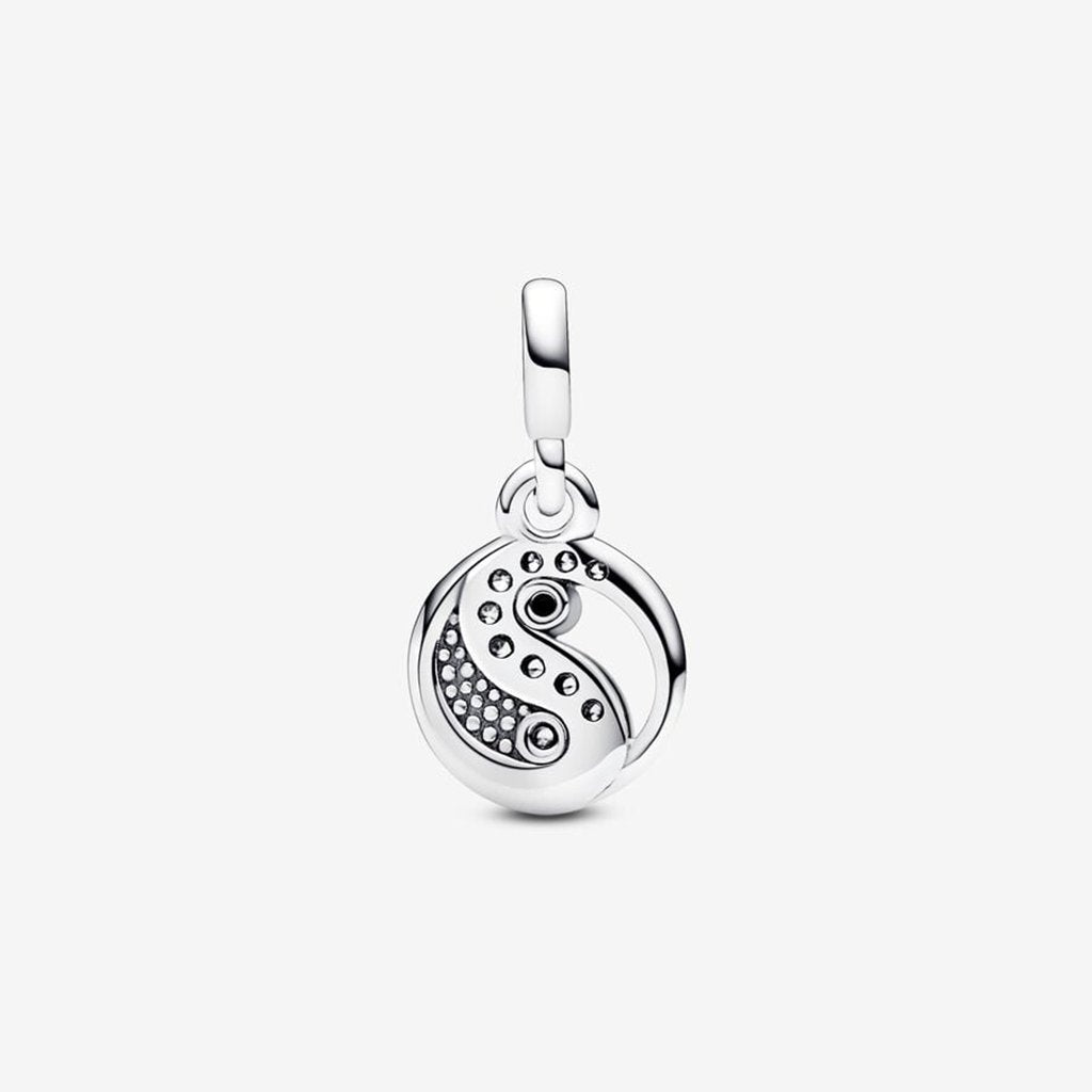 PANDORA  Pandora ME Sparkling Yin & Yang Mini Dangle in Silver