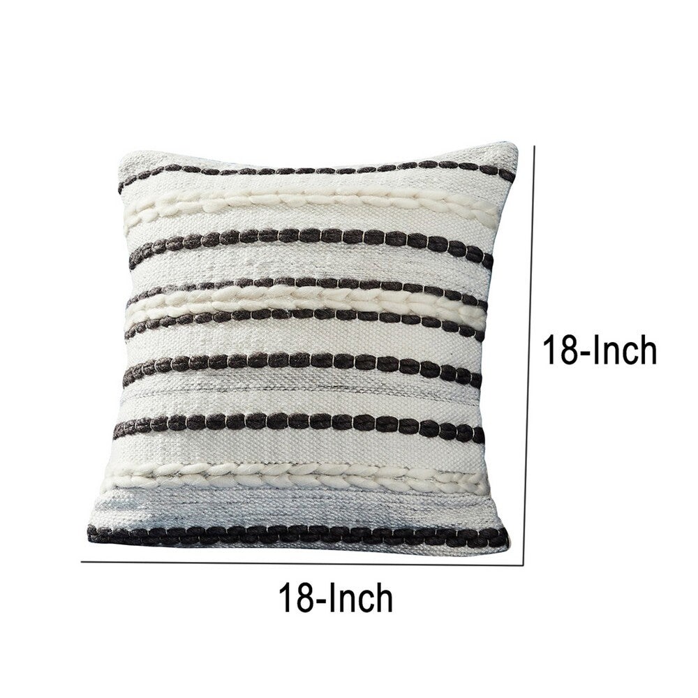 18 Inch Decorative Throw Pillow Cover (Cover Only)