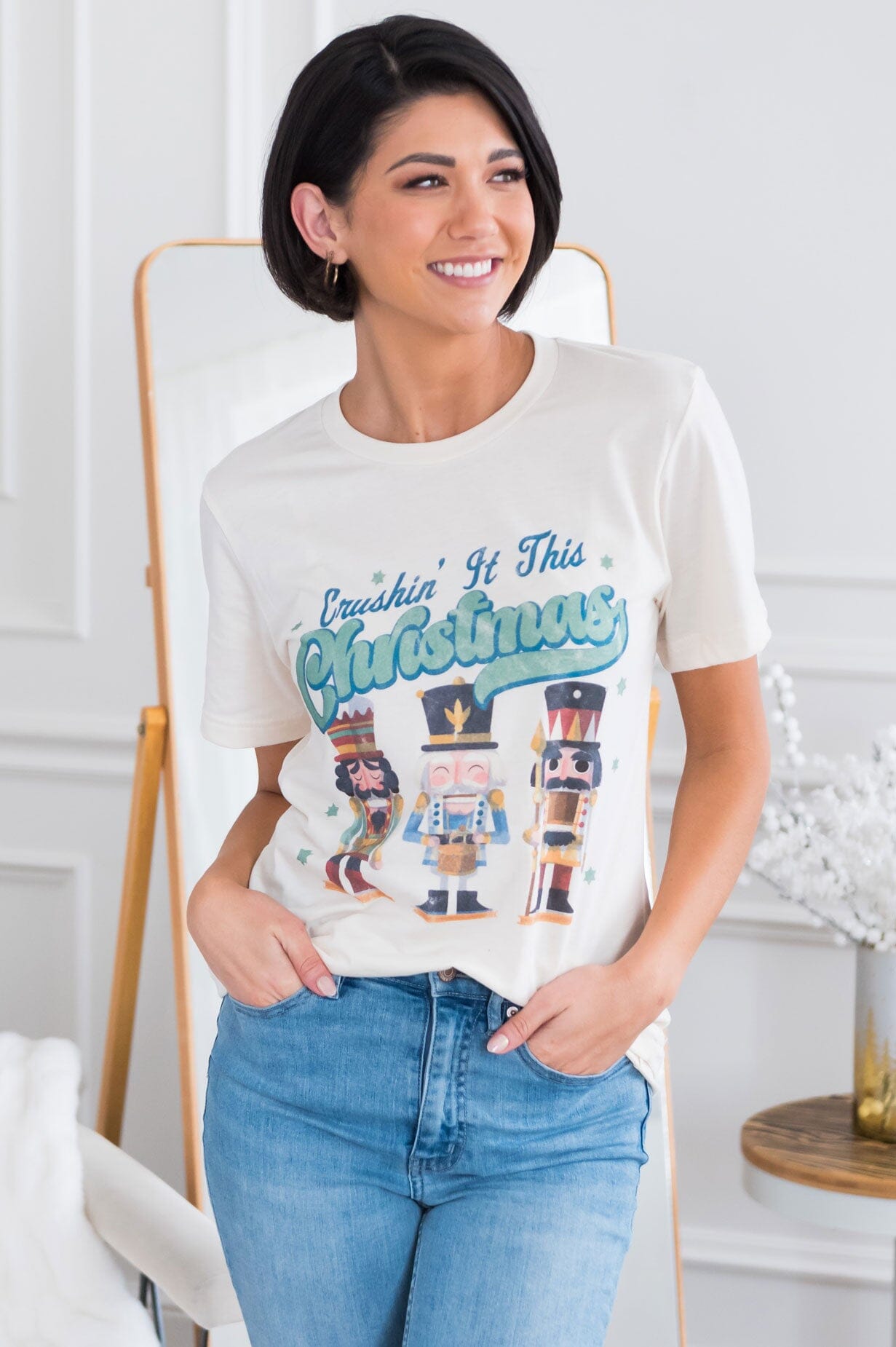 Cute Nutcracker  Modest Graphic Tee