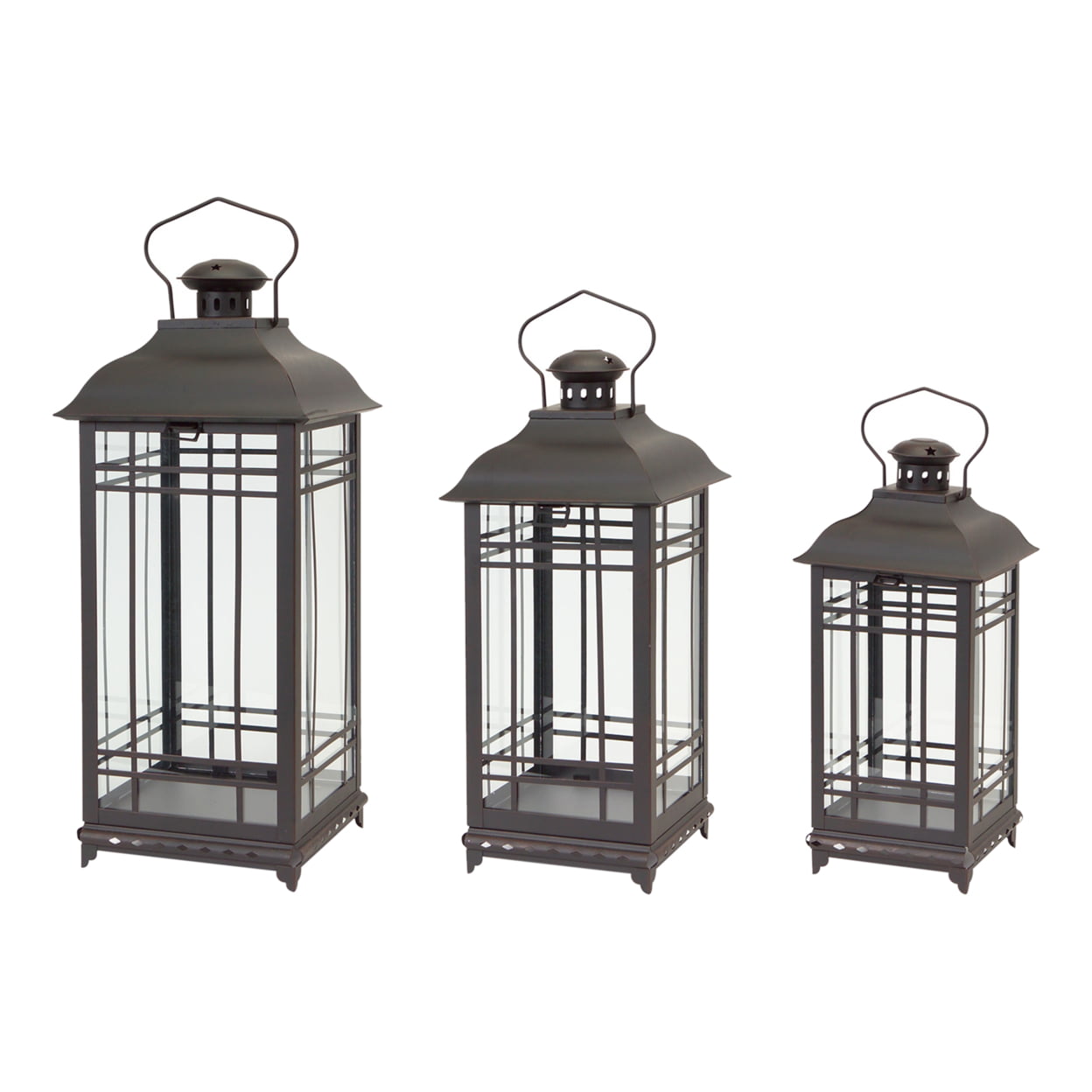 Melrose International Derby Lantern - Set of 3