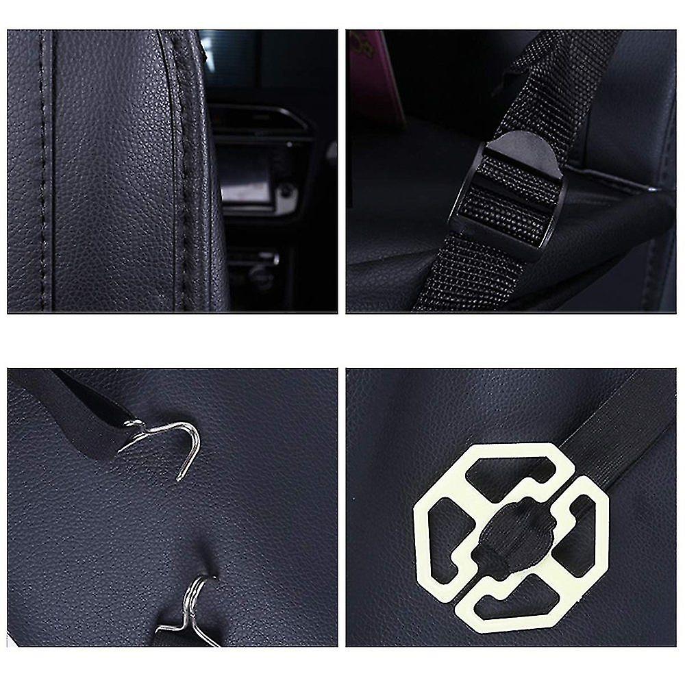 Car Organizer， Backrest Protector， Luxury Car Seat Protector Made Of Polyurethane (pu) Leather With Foldable Tablet Holder