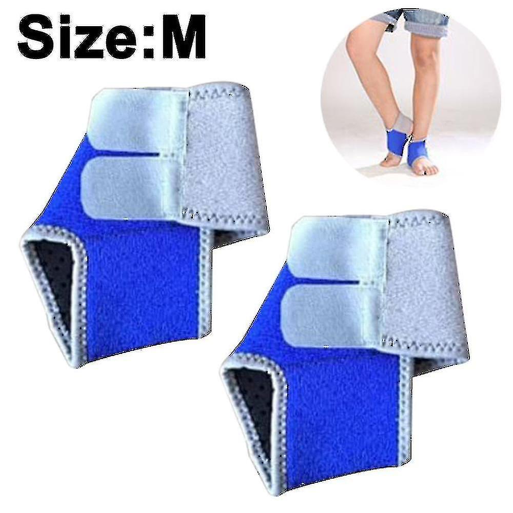 2pcs Kids Child Adjustable Non Slip Ankle Compression Brace Sports