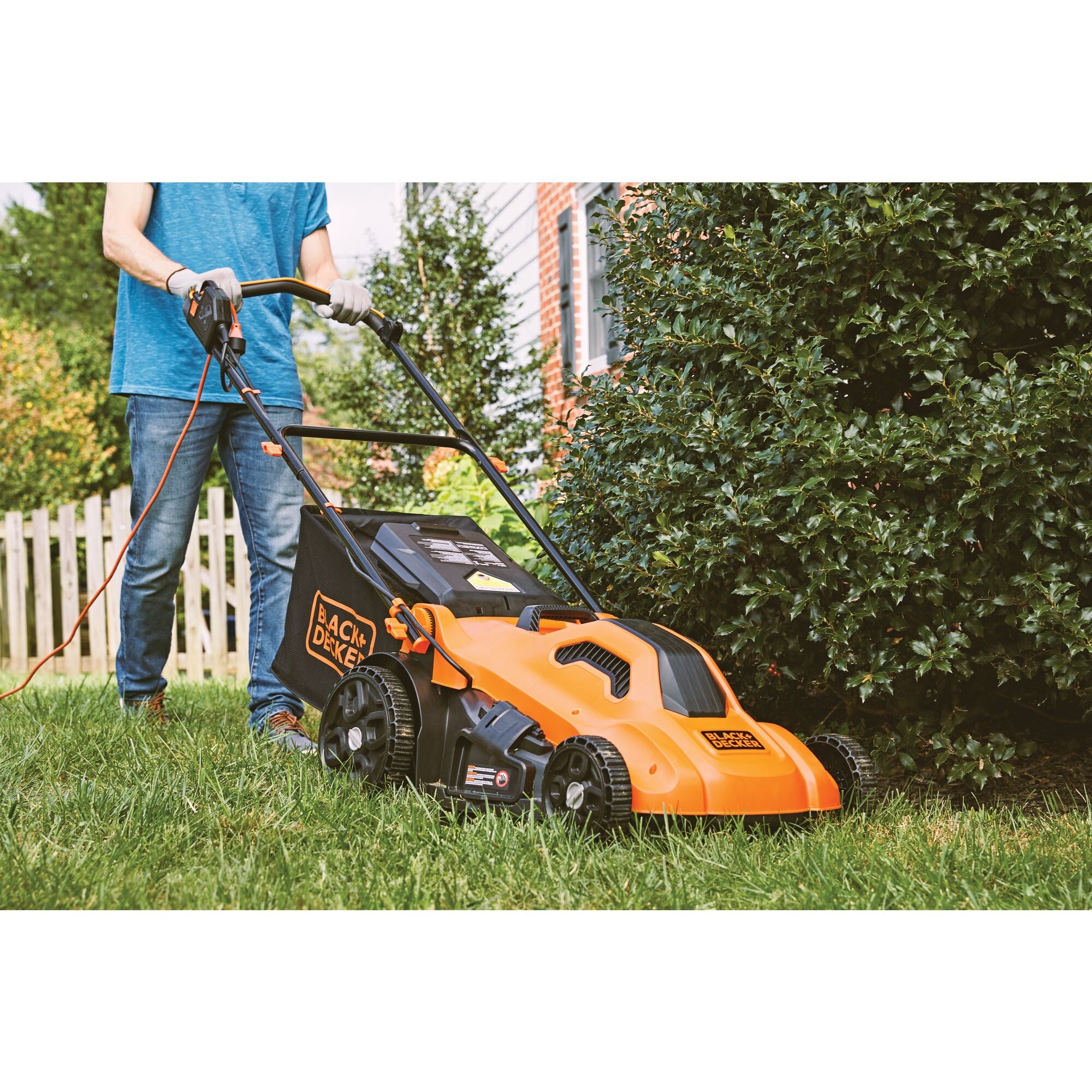 Electric Lawn Mower, 13-Amp, Corded