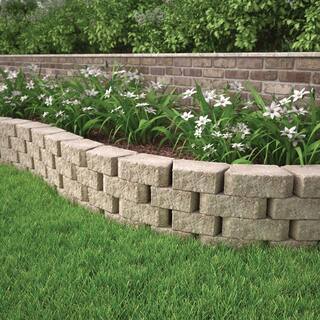 Pavestone 4 in. H x 11.63 in. W x 6.75 in. L Merriam Blend Retaining Wall Block (144 Pieces 46.6 Sq. ft. Pallet) 81173