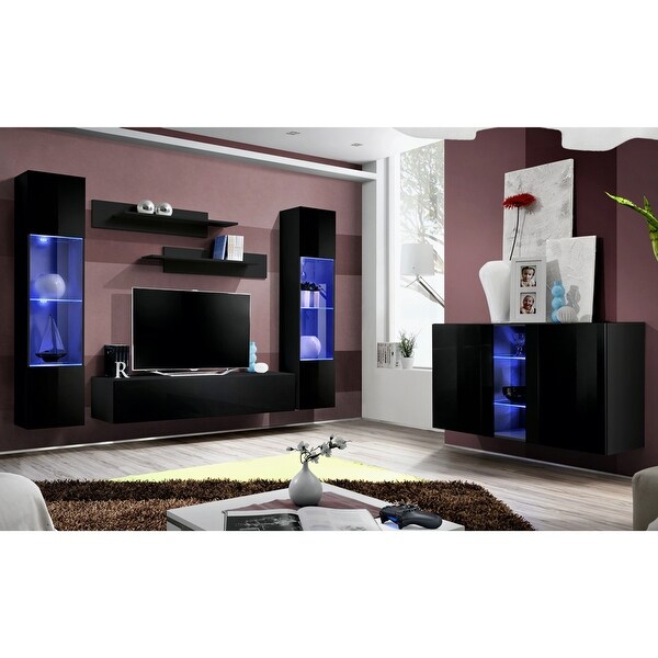 Fly SBI-A3 Wall Mounted Floating Modern Entertainment Center