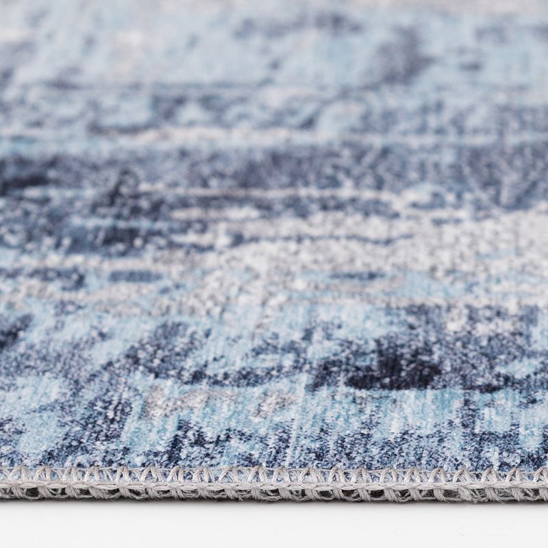 Loomaknoti Prudencia Blue and Gray Rug