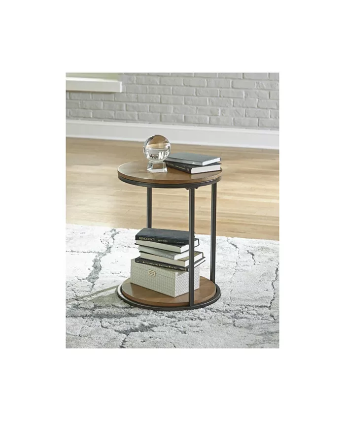 Signature Design By Ashley Fridley Round End Table