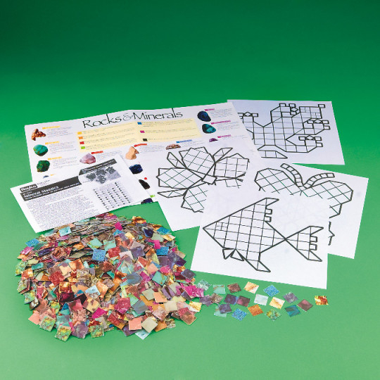 S S Worldwide Mineral Mosaics Craft Kit