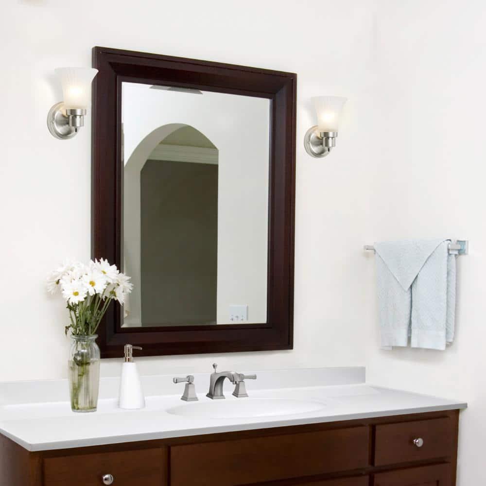 Design House 49 in W x 22 in D Cultured Marble Vanity Top in Solid White with Solid White Basin and 8 in Centerset Faucet Spread