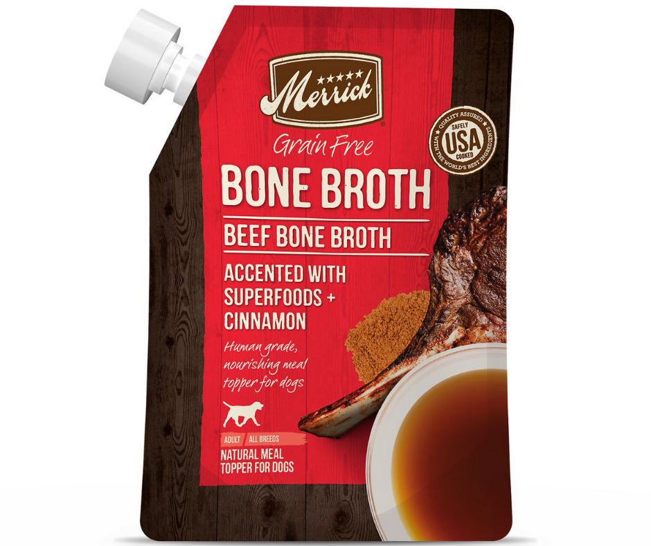 Merrick - Beef Bone Broth Grain-Free Dog Food Topper