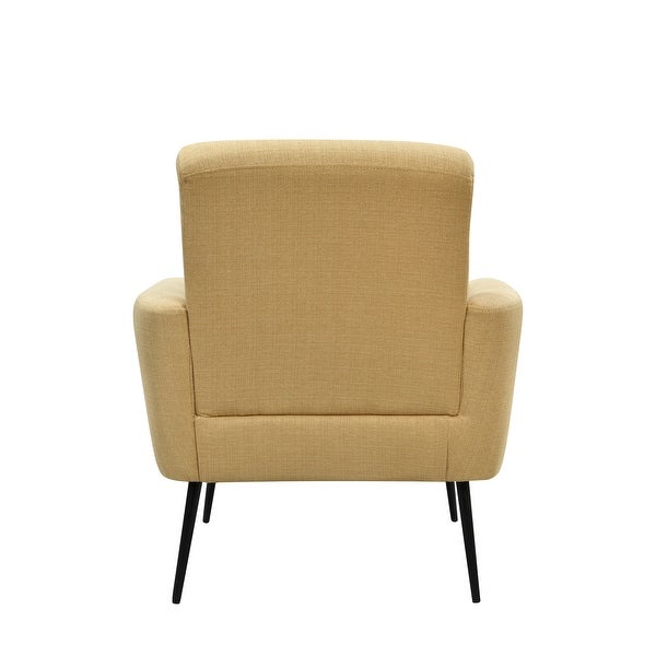 Modern Upholstered Fabric Accent Chair Living Room Leisure Armchair - 31Wx30Dx40H