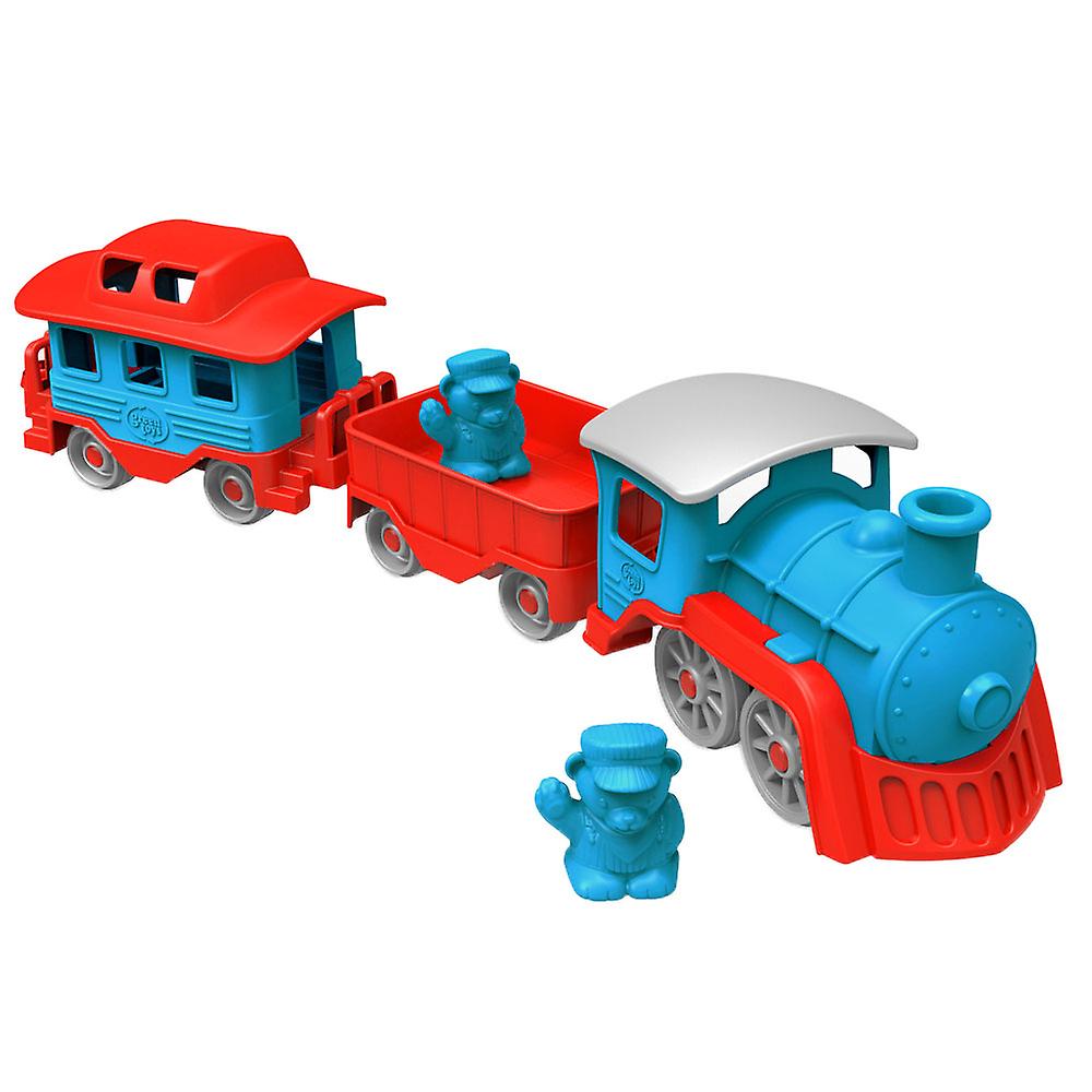 Green Toys Push Along Train Toy BPA Free 100% Recycled Eco Friendly