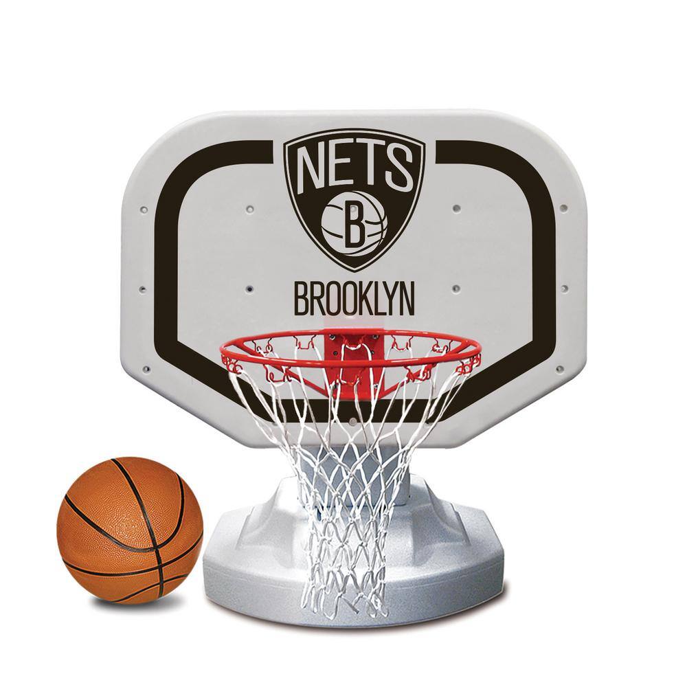 Poolmaster Brooklyn Nets NBA Competition Swimming Pool Basketball Game 72963