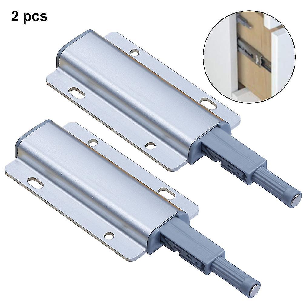 Door Opener 4 Pack Push To Open Magnet Push Catch Drawer Push Opener Cupboard Door Push Opener Magnetic Catch Furniture Push Catch Furniture Door Lock