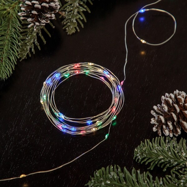 20 B/O Multicolor LED Micro Fairy Lights