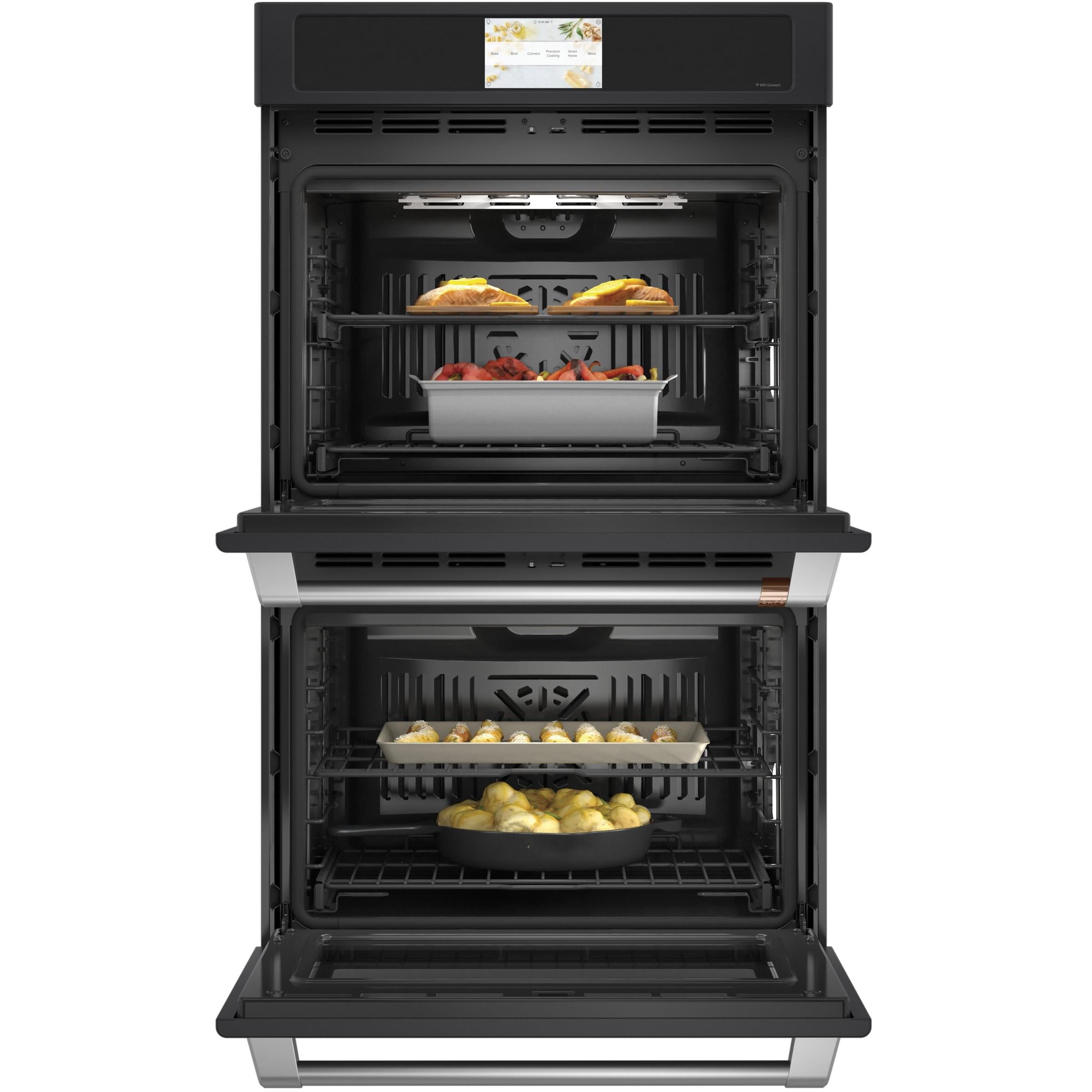 Café 30-inch Built-In Double Wall Oven with Built-in WiFi CTD90DP3ND1