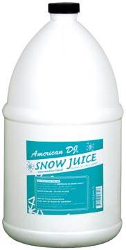 (4) Gallons AMERICAN DJ Snow Gal Juice Dense Bubbles for VF Flurry Snow Machines