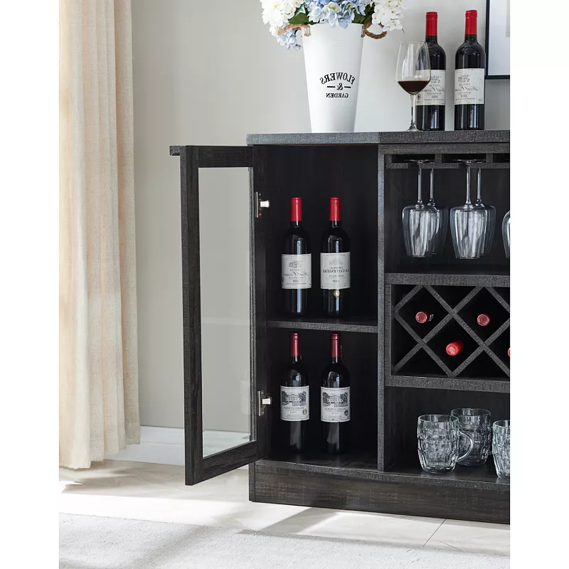 Home Source Home Source Jill Zarin Bar Storage Cabinet