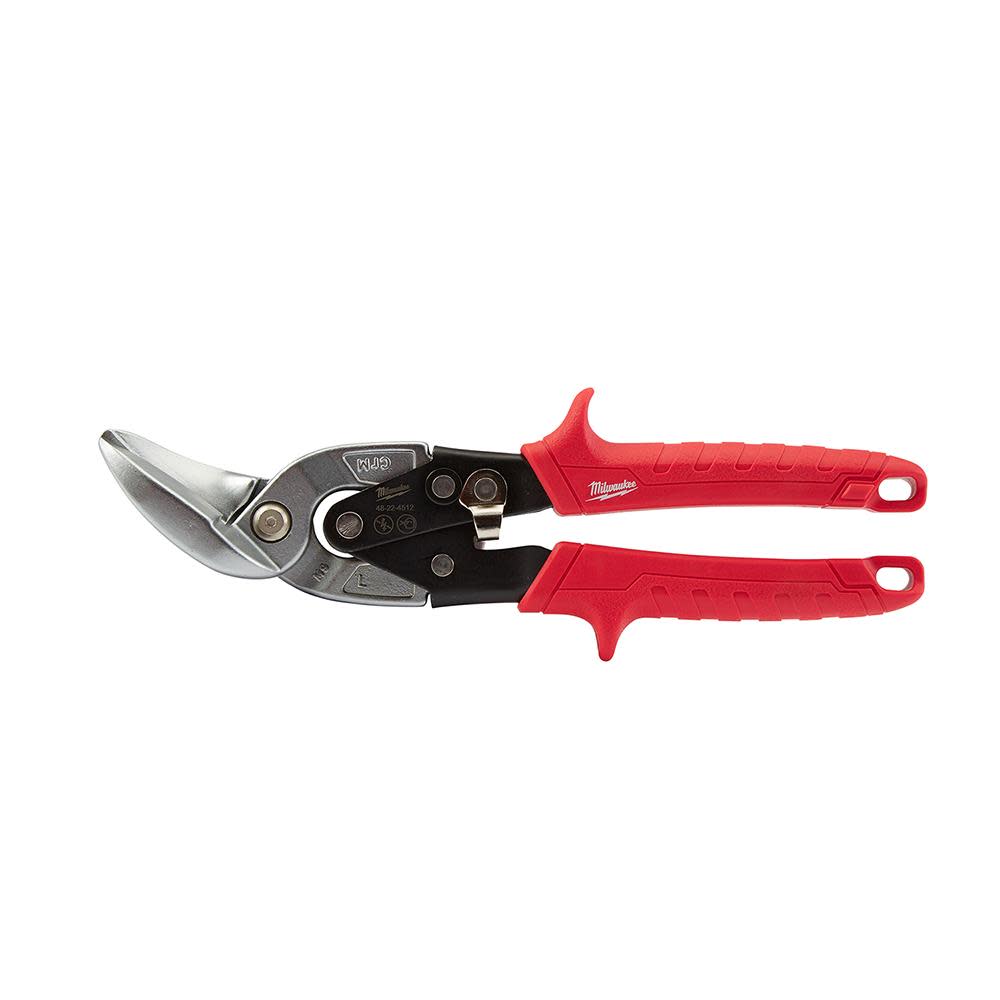 MW Left Cutting Offset Aviation Snips 48-22-4512 from MW