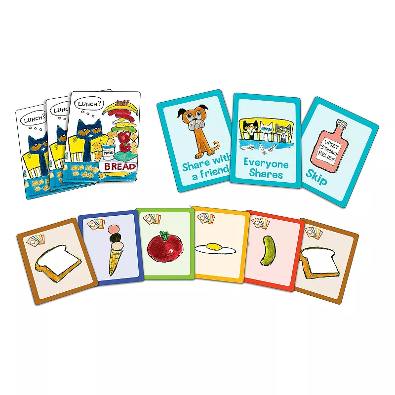 Briarpatch Pete the Cat Big Lunch Card Game Tin