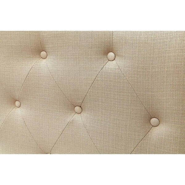 Alipaz Contemporary Full Queen Headboard - Ivory - - 34596005