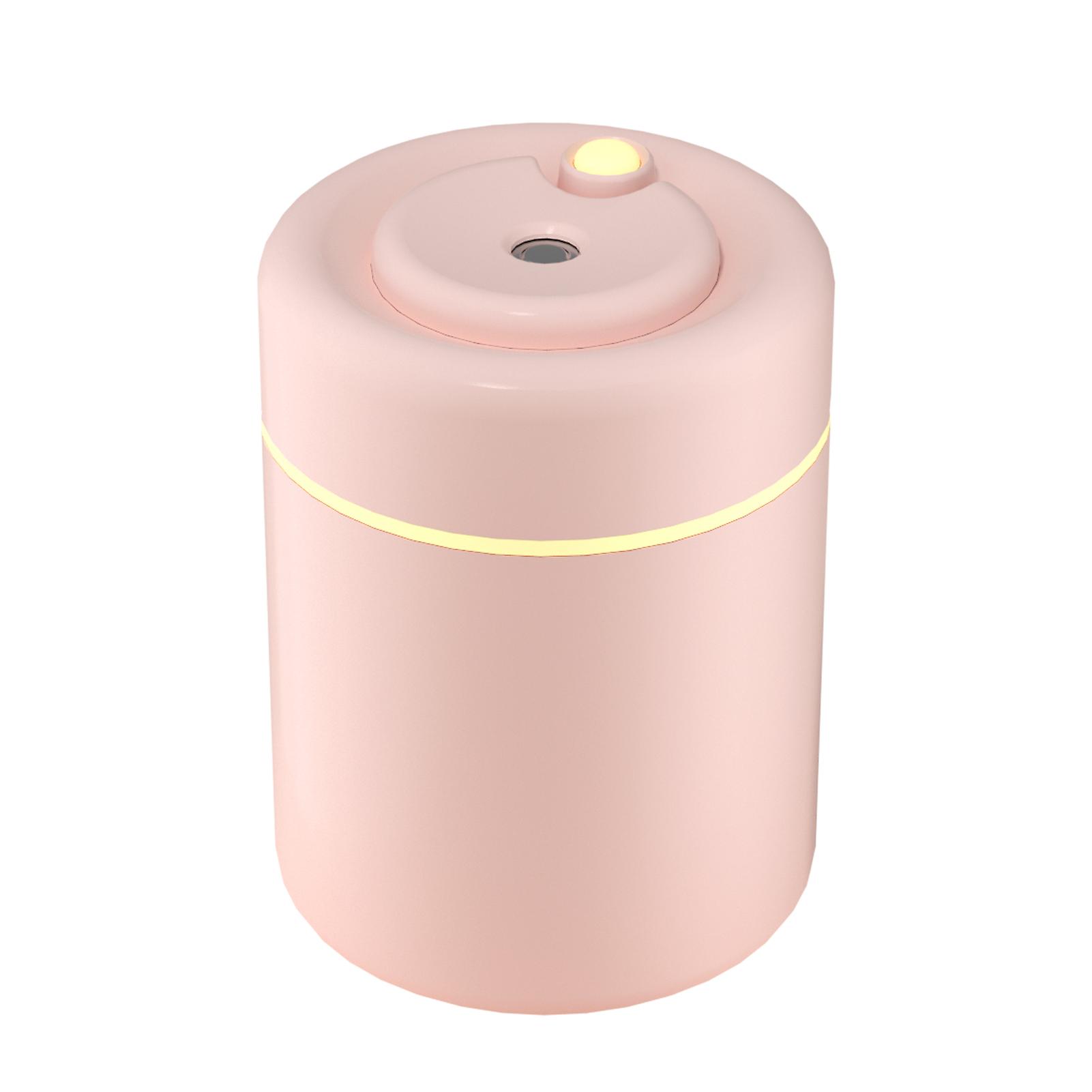 Pink D C5v 2.5w 180ml Air Humidifier Aroma Diffuser Mist Maker Night Light Desk Lamp Dual Working Modes/ Automatic Power-off Design/ Usb Operated Powe