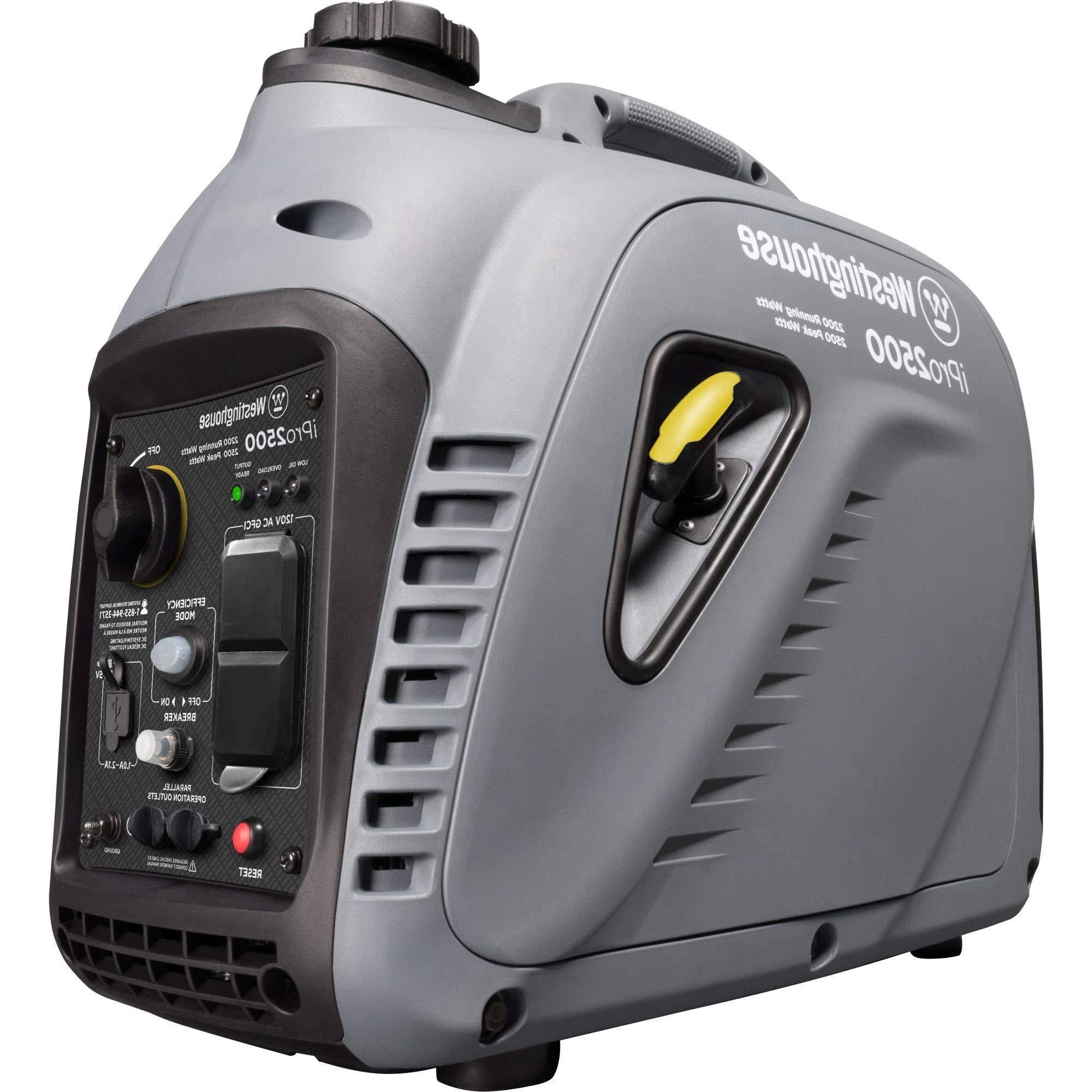 2,500/2,200-Watt Quiet GAS Powered Inverter Generator with