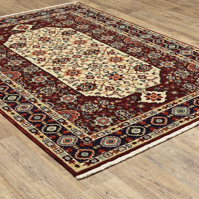 StyleHaven Linwood Persian Ornate Fringed Area Rug